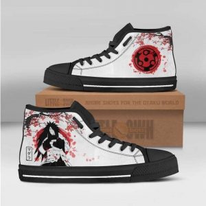 madara naruto all star high top sneakers canvas shoes anime custom1 tnWHK