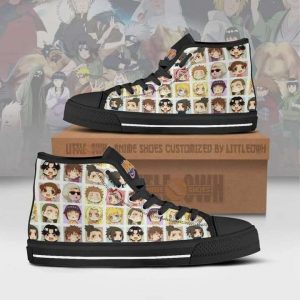 naruto high top canvas shoes custom cute chibi face anime sneakers1 GJImC