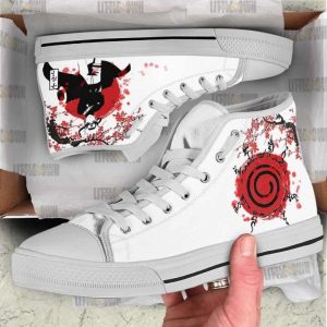 naruto naruto all star high top sneakers canvas shoes anime custom1 EsDhy