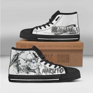 naruto uzumaki water color anime custom high top sneakers shoes1 upCT8