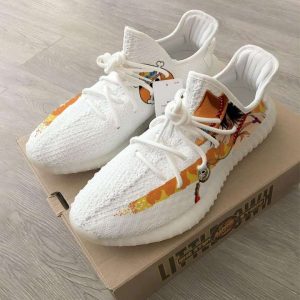 portgas d ace shoes yeezy one piece anime yeezy boost sneakers1 yP9Ft