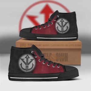 saiyan royal family high top canvas shoes custom dragon ball anime sneakers1 AZIyc