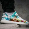 son goku super saiyan blue shoes yeezy dragon ball anime yeezy boost sneakers auiPD
