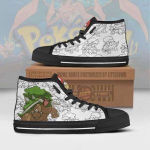 torterra high top canvas shoes custom pokemon anime sneakers1 6t1wh