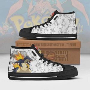 typhlosion high top canvas shoes custom pokemon anime sneakers1 OP5Re