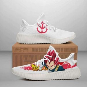 vegeta super saiyan god shoes yeezy dragon ball z anime yeezy boost sneakers1 KkuUi